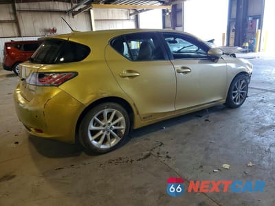 Trzecie zdjęcie samochodu z tyłu: 2011 LEXUS CT 200 VIN:JTHKD5BH9B2030889 - miniatura