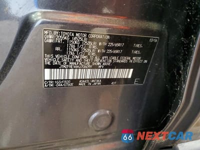 Zdjęcie 13 z 13 samochodu: 2017 TOYOTA RAV4 LE VIN:JTMZFREV6HJ706099 - miniatura