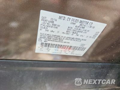 Zdjęcie 13 z 13 samochodu: 2016 FORD EXPLORER XLT VIN:1FM5K8D82GGC48150 - miniatura