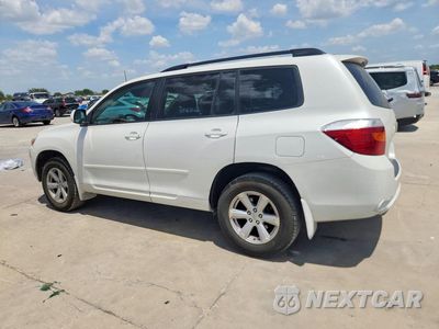 Drugie zdjęcie samochodu z przodu: 2010 TOYOTA HIGHLANDER BASE VIN:5TDZK3EH9AS023258 - miniatura