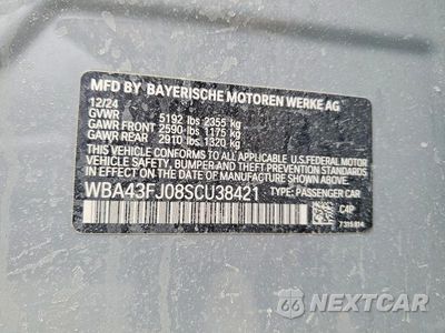 Zdjęcie 13 z 13 samochodu: 2025 BMW 530 I VIN:WBA43FJ08SCU38421 - miniatura