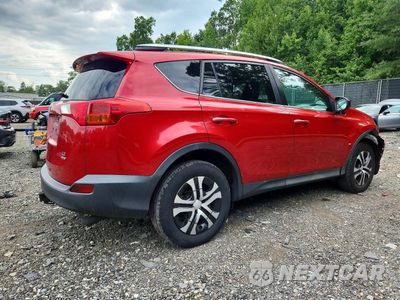 Trzecie zdjęcie samochodu z tyłu: 2015 TOYOTA RAV4 LE VIN:2T3BFREV2FW330646 - miniatura