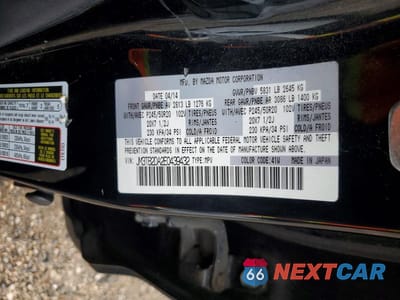 Zdjęcie 12 z 12 samochodu: 2014 MAZDA CX-9 GRAND TOURING VIN:JM3TB2DA2E0439432 - miniatura