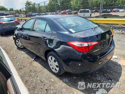 Drugie zdjęcie samochodu z przodu: 2014 TOYOTA COROLLA LE VIN:2T1BURHE8EC030586 - miniatura