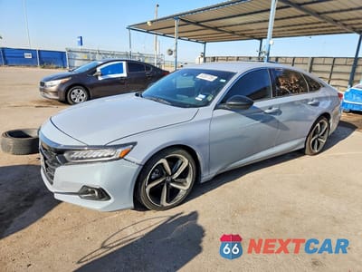 2022 HONDA ACCORD SPORT 1HGCV1F36NA012453 - główne zdjęcie licytacji z USA - miniatura