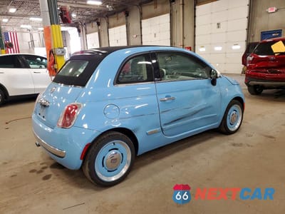 Trzecie zdjęcie samochodu z tyłu: 2015 FIAT 500 LOUNGE VIN:3C3CFFER9FT716577 - miniatura