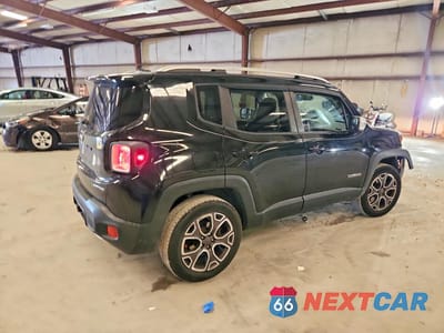 Trzecie zdjęcie samochodu z tyłu: 2015 JEEP RENEGADE LIMITED VIN:ZACCJBDT2FPC37196 - miniatura