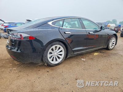 Trzecie zdjęcie samochodu z tyłu: 2018 TESLA MODEL S VIN:5YJSA1E21JF280715 - miniatura