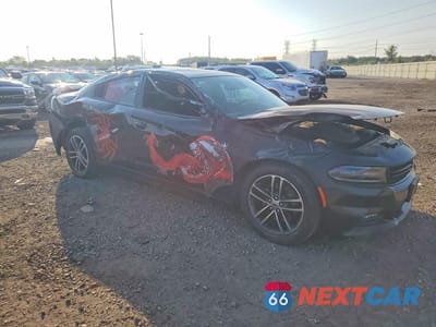 Czwarte zdjęcie samochodu z boku: 2019 DODGE CHARGER SXT VIN:2C3CDXJG1KH651128 - miniatura