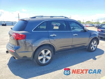 Trzecie zdjęcie samochodu z tyłu: 2011 ACURA MDX VIN:2HNYD2H22BH508682 - miniatura