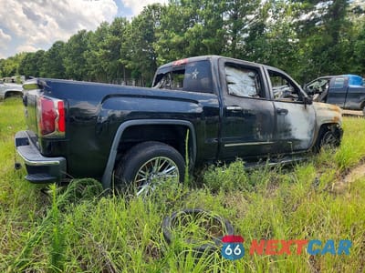 Trzecie zdjęcie samochodu z tyłu: 2018 GMC SIERRA K1500 SLT VIN:3GTU2NEC3JG546400 - miniatura