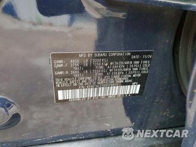 Zdjęcie 14 z 14 samochodu: 2025 SUBARU OUTBACK ONYX EDITION VIN:4S4BTALC1S3175611 - miniatura