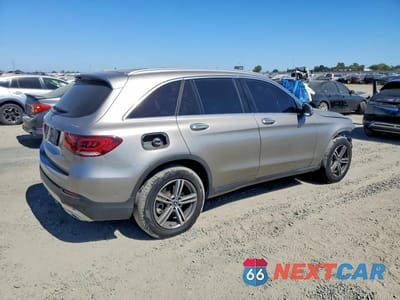 Trzecie zdjęcie samochodu z tyłu: 2020 MERCEDES-BENZ GLC 300 4MATIC VIN:W1N0G8EB7LF825984 - miniatura