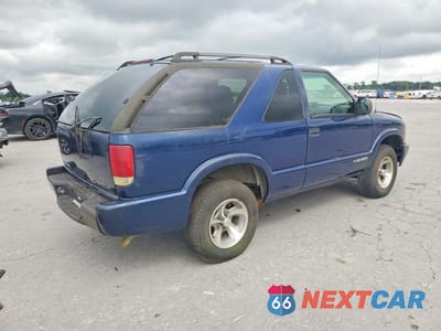 Trzecie zdjęcie samochodu z tyłu: 2002 CHEVROLET BLAZER VIN:1GNCS18W82K143184 - miniatura