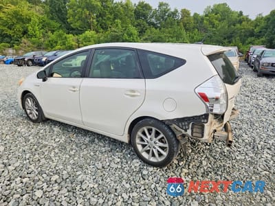 Drugie zdjęcie samochodu z przodu: 2014 TOYOTA PRIUS V FIVE VIN:JTDZN3EUXE3319899 - miniatura