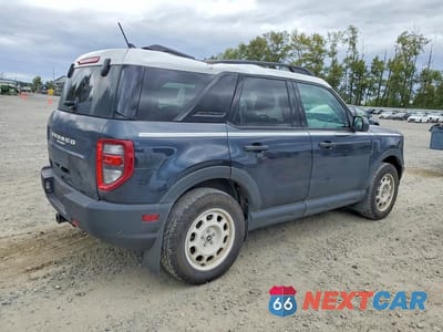 Trzecie zdjęcie samochodu z tyłu: 2023 FORD BRONCO SPORT HERITAGE VIN:3FMCR9G64PRD23491 - miniatura