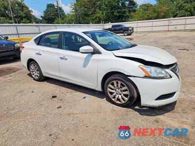 Czwarte zdjęcie samochodu z boku: 2013 NISSAN SENTRA VIN:3N1AB7AP3DL691670 - miniatura