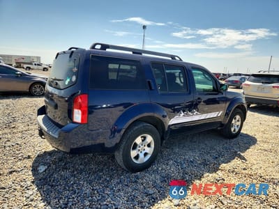 Trzecie zdjęcie samochodu z tyłu: 2008 NISSAN PATHFINDER S VIN:5N1AR18B88C633079 - miniatura