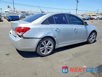 Trzecie zdjęcie samochodu z tyłu: 2013 CHEVROLET CRUZE LTZ VIN:1G1PG5SB9D7102828 - miniatura