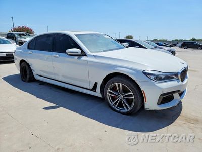 Czwarte zdjęcie samochodu z boku: 2018 BMW 750 XI VIN:WBA7F2C53JG423595 - miniatura