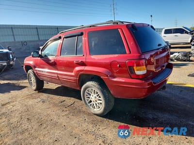 Drugie zdjęcie samochodu z przodu: 2002 JEEP GRAND CHEROKEE LIMITED VIN:1J8GW58NX2C257879 - miniatura