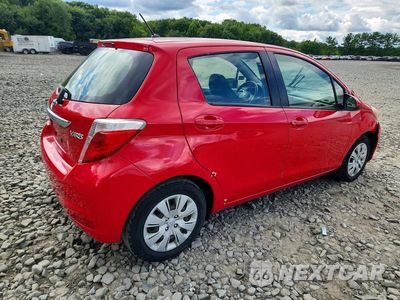 Trzecie zdjęcie samochodu z tyłu: 2012 TOYOTA YARIS 5-DOOR L VIN:JTDKTUD30CD540943 - miniatura