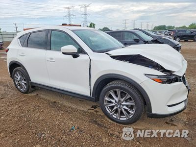 Czwarte zdjęcie samochodu z boku: 2019 MAZDA CX-5 GRAND TOURING VIN:JM3KFBDM0K0669170 - miniatura