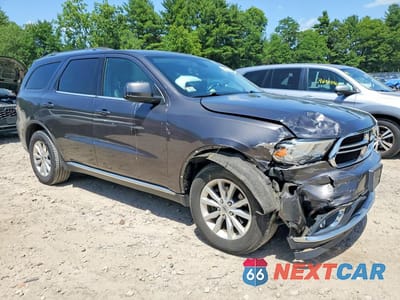 Czwarte zdjęcie samochodu z boku: 2019 DODGE DURANGO SXT VIN:1C4RDJAGXKC692461 - miniatura