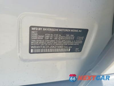 Zdjęcie 12 z 12 samochodu: 2018 BMW X1 XDRIVE28I VIN:WBXHT3C31J5K21440 - miniatura