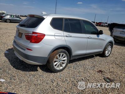 Trzecie zdjęcie samochodu z tyłu: 2013 BMW X3 XDRIVE28I VIN:5UXWX9C52D0A11249 - miniatura