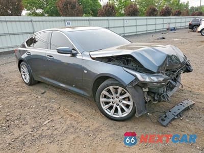 Czwarte zdjęcie samochodu z boku: 2021 CADILLAC CT5 LUXURY VIN:1G6DX5RK4M0116633 - miniatura