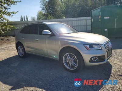 Czwarte zdjęcie samochodu z boku: 2017 AUDI Q5 PREMIUM PLUS VIN:WA1L2AFP5HA096418 - miniatura