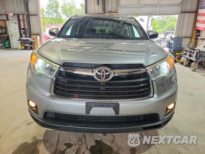 Piąte zdjęcie samochodu w środku: 2015 TOYOTA HIGHLANDER XLE VIN:5TDJKRFH9FS176762 - miniatura