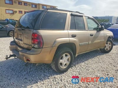 Trzecie zdjęcie samochodu z tyłu: 2003 CHEVROLET TRAILBLAZER VIN:1GNDS13S532225142 - miniatura