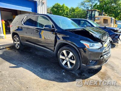 Czwarte zdjęcie samochodu z boku: 2020 CHEVROLET TRAVERSE LT VIN:1GNEVHKW4LJ138881 - miniatura