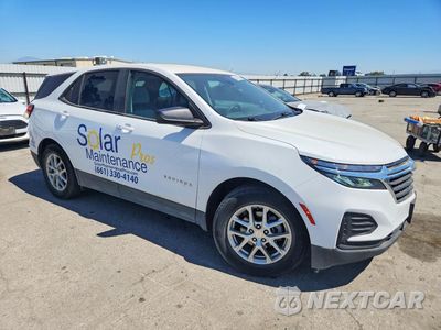Czwarte zdjęcie samochodu z boku: 2022 CHEVROLET EQUINOX LS VIN:3GNAXHEV1NS245335 - miniatura