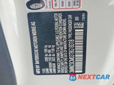 Zdjęcie 12 z 12 samochodu: 2026 BMW 230I VIN:3MW23CM03T8G18318 - miniatura