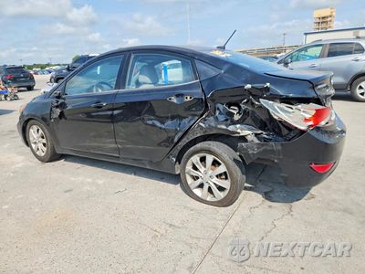 Trzecie zdjęcie samochodu z tyłu: 2013 HYUNDAI ACCENT GLS VIN:KMHCU4AE0DU448154 - miniatura