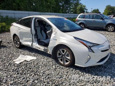 Czwarte zdjęcie samochodu z boku: 2017 TOYOTA PRIUS THREE TOURING VIN:JTDKARFU2H3054141 - miniatura