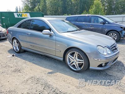 Czwarte zdjęcie samochodu z boku: 2009 MERCEDES-BENZ CLK 350 VIN:WDBTJ56H59F264926 - miniatura