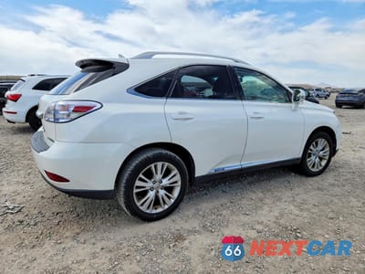 Trzecie zdjęcie samochodu z tyłu: 2011 LEXUS RX 450H VIN:JTJBC1BA7B2420399 - miniatura