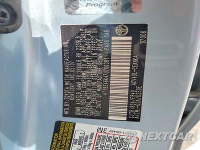 Zdjęcie 13 z 13 samochodu: 2007 TOYOTA CAMRY LE VIN:4T1BE46K47U706381 - miniatura