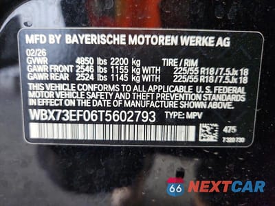 Zdjęcie 13 z 13 samochodu: 2026 BMW X1 XDRIVE28I VIN:WBX73EF06T5602793 - miniatura