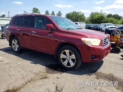 Czwarte zdjęcie samochodu z boku: 2008 TOYOTA HIGHLANDER LIMITED VIN:JTEES42A582071655 - miniatura