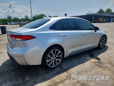 Trzecie zdjęcie samochodu z tyłu: 2022 TOYOTA COROLLA SE VIN:JTDM4MCE4NJ093093 - miniatura