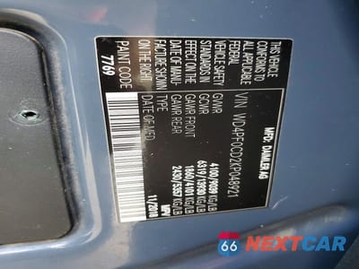 Zdjęcie 12 z 12 samochodu: 2019 MERCEDES-BENZ SPRINTER 2500/3500 DELIVERY VAN VIN:WD4PF0CD2KP048921 - miniatura
