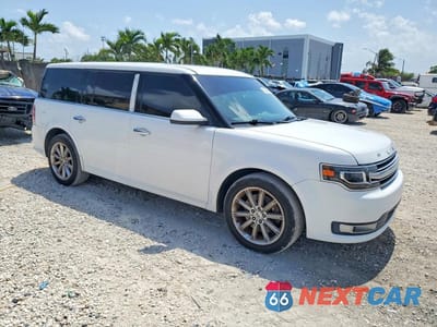 Czwarte zdjęcie samochodu z boku: 2017 FORD FLEX LIMITED VIN:2FMGK5D88HBA00582 - miniatura