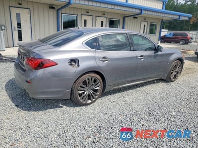 Trzecie zdjęcie samochodu z tyłu: 2018 INFINITI Q70L 3.7 LUXE VIN:JN1BY1PP0JM330342 - miniatura