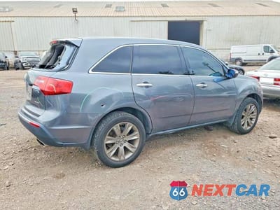 Trzecie zdjęcie samochodu z tyłu: 2012 ACURA MDX ADVANCE VIN:2HNYD2H87CH519568 - miniatura
