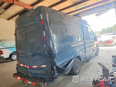 Trzecie zdjęcie samochodu z tyłu: 2020 FORD TRANSIT 250 DELIVERY VAN VIN:1FTBR3X84LKB04625 - miniatura